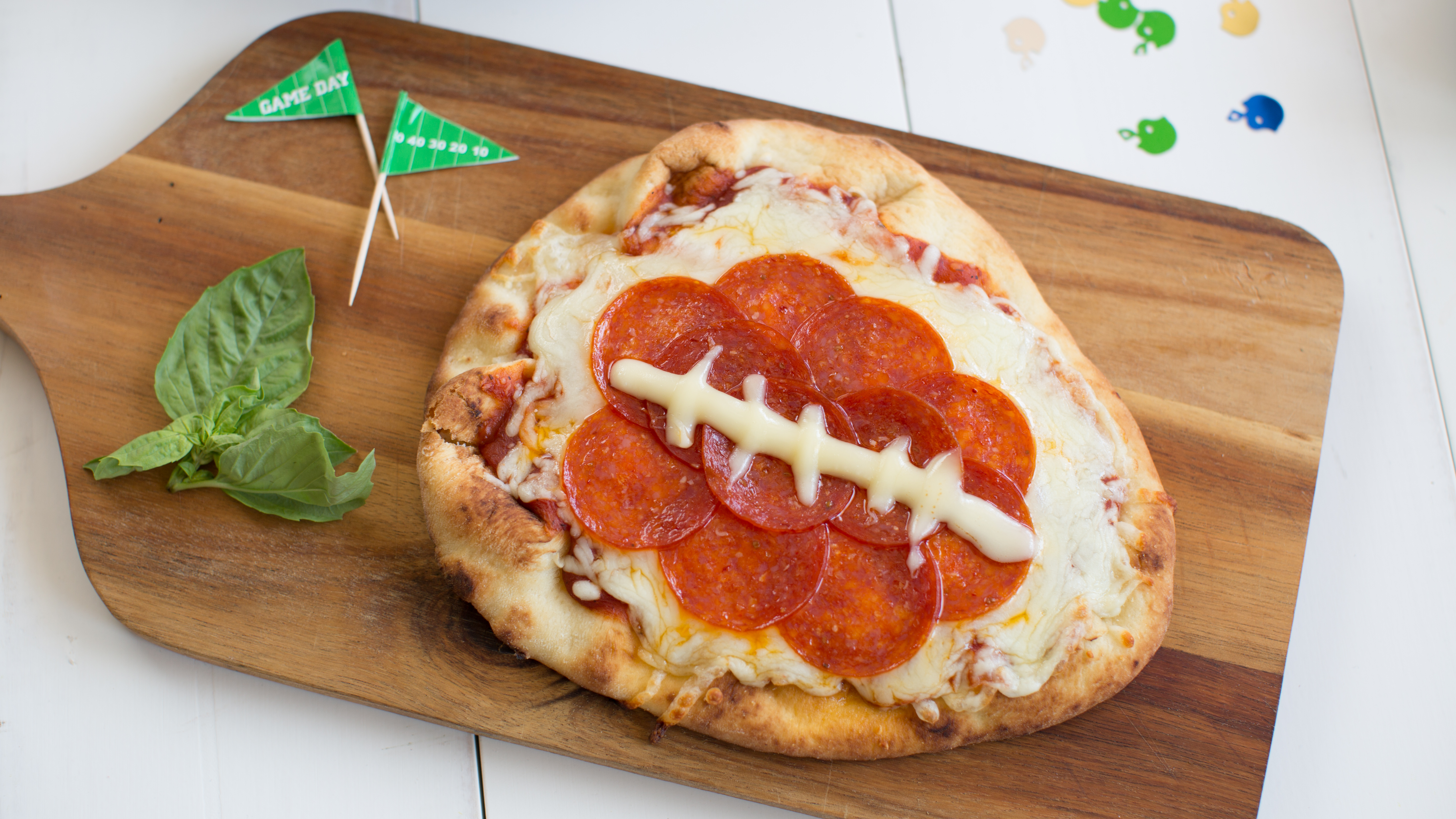 Football Pizza Naan