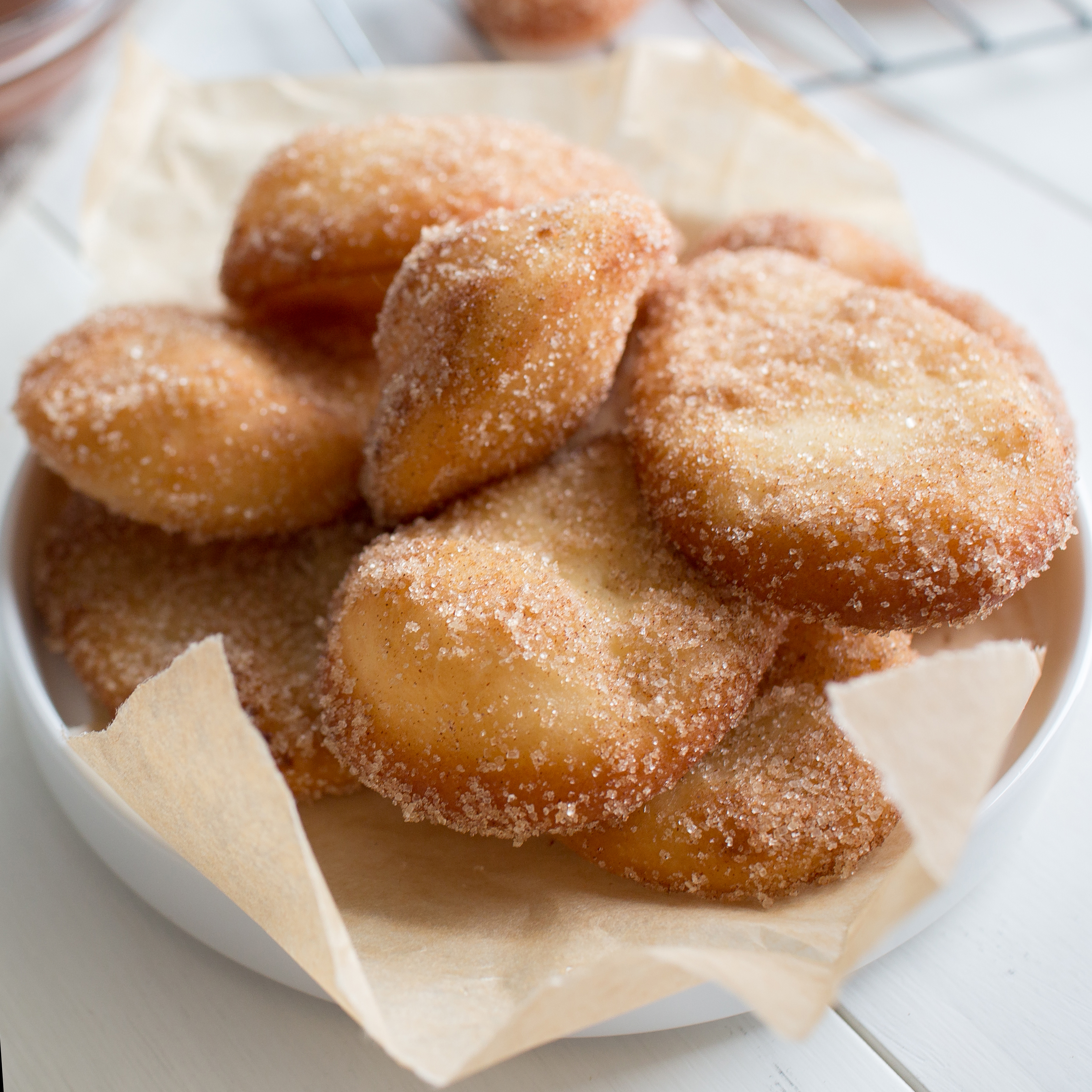 Cinnamon Sugar Naan Dippers with Salted Caramel Dipping Sauce