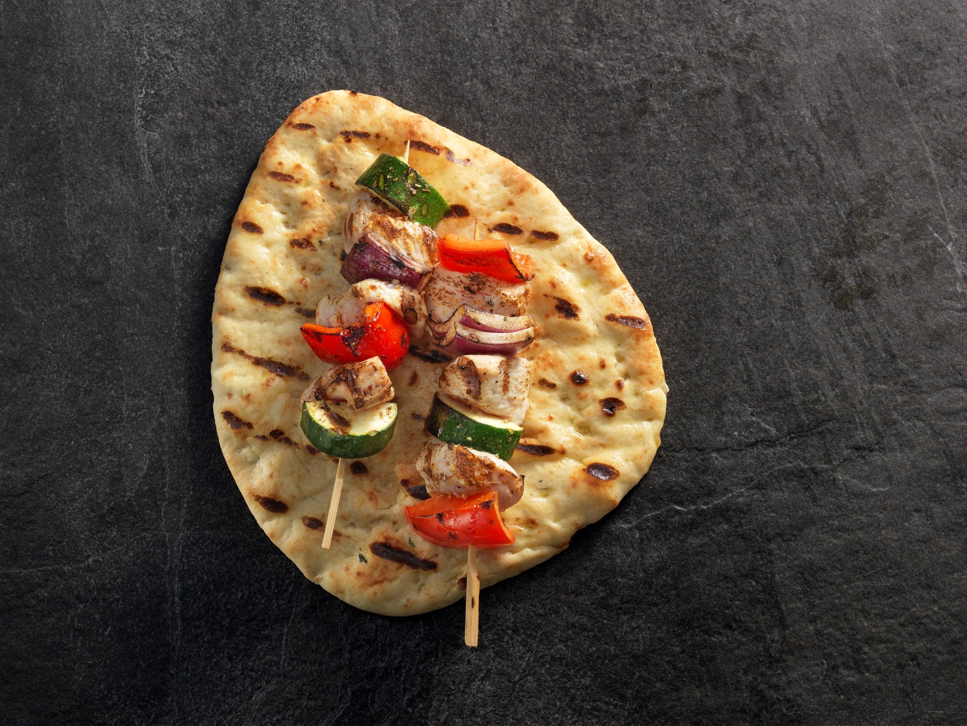 Chicken Kebabs Stonefire Authentic Flatbreads